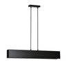Gentor 3-light black pendant light
