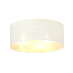 White/gold pendant lights