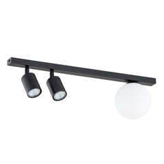 Baster 3-light ceiling lamp black