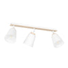 Atlas 3-light ceiling light white
