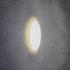 Applique murale LED Blade en aluminium, blanc mat, Ø 44 cm