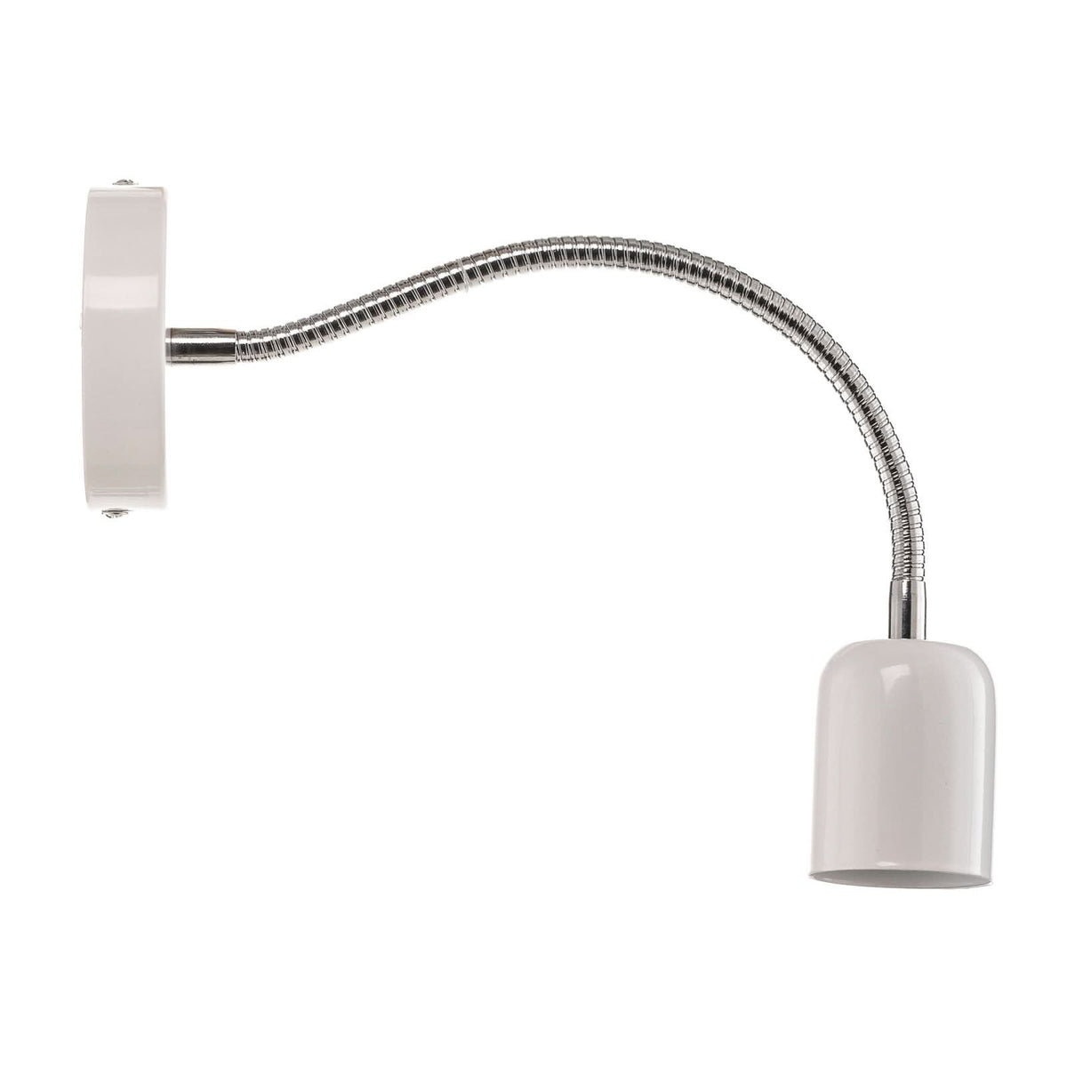 Applique murale Maxi en acier, blanc