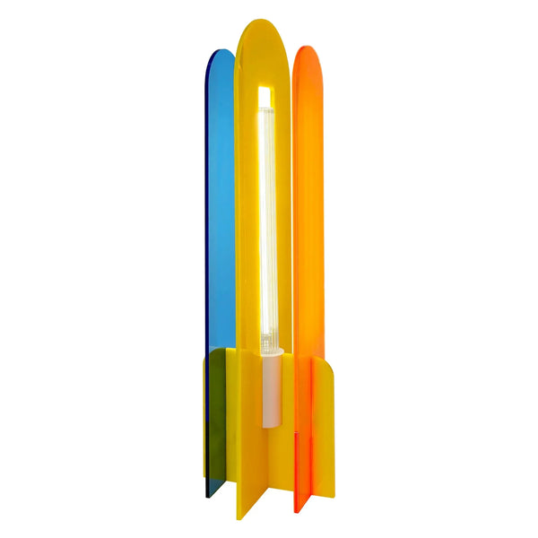 Lampe de table Andy – Design Pop Art en acrylique coloré