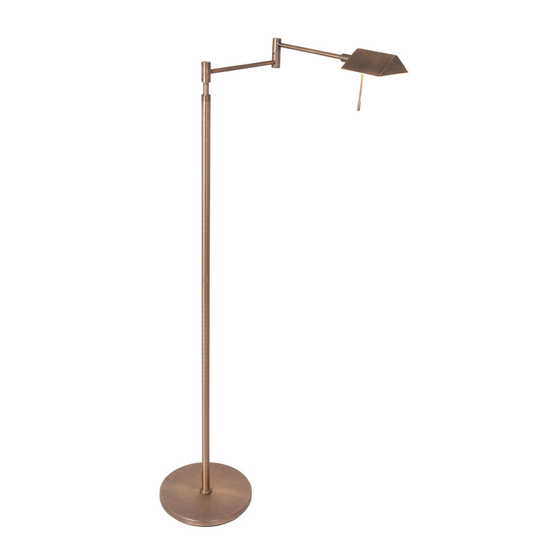 Industrial Bronze Floor Lamp | Sari