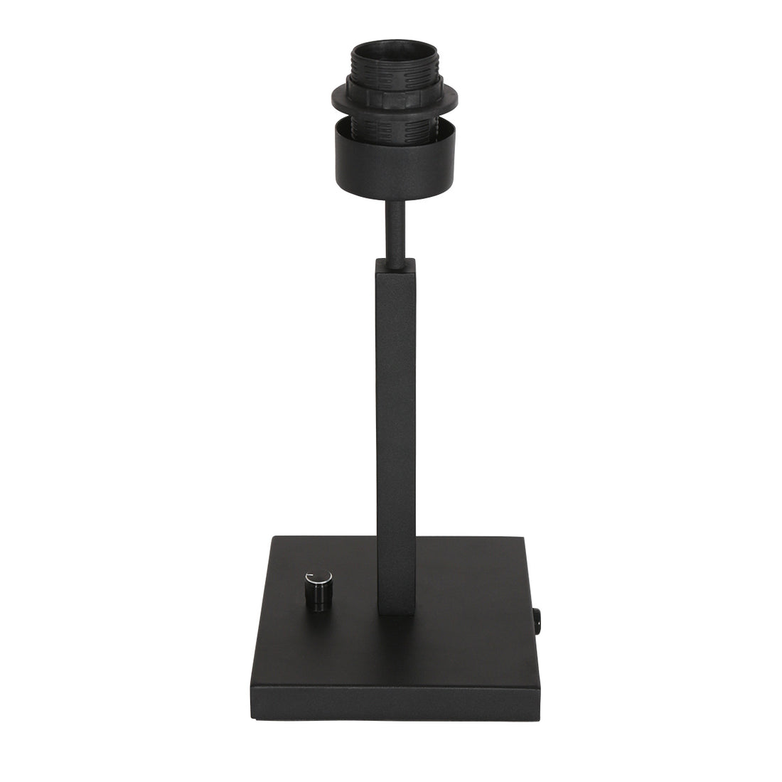 Stang 3084ZW black table lamp with rotary switch, without shade