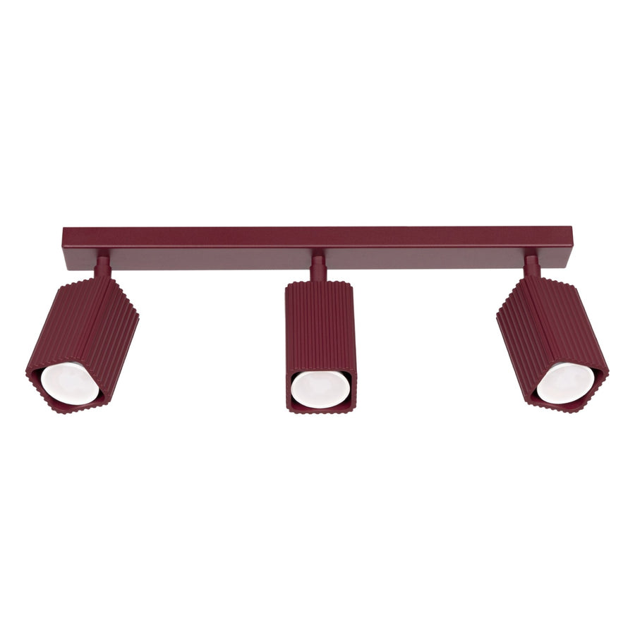 Plafonnier RAYO 3L Bordeaux