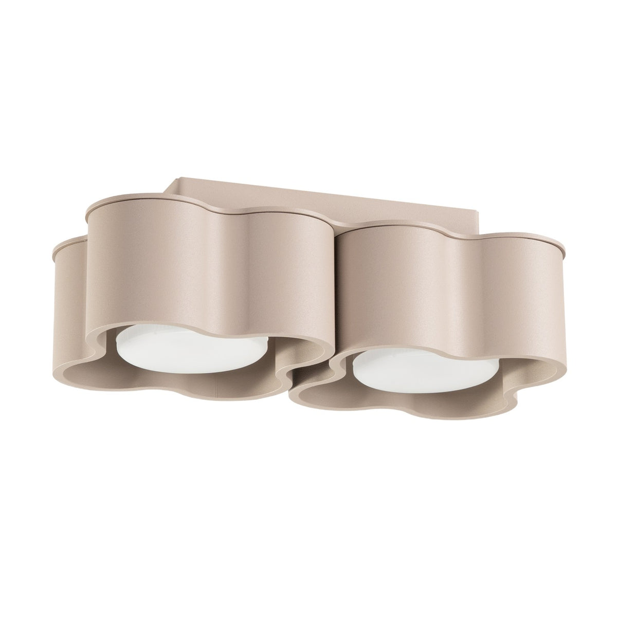 Plafonnier OVIO 2 GX53 Taupe