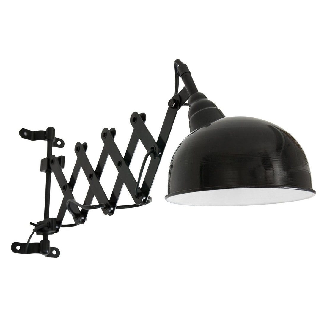 Yorkshire black wall lamp