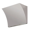 Applique murale LED Pochette en aluminium, gris, hauteur 14,5 cm