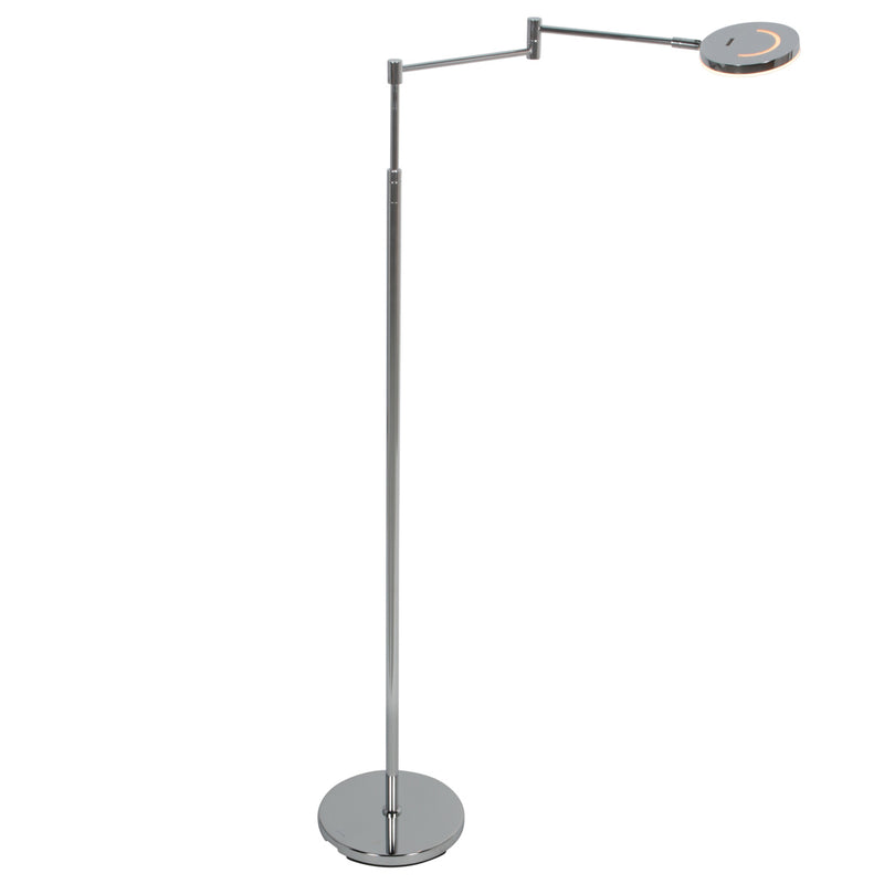 Silver living room floor lamp | Naos