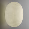 Applique murale LED Bianca en verre, blanc satiné, Ø 30 cm