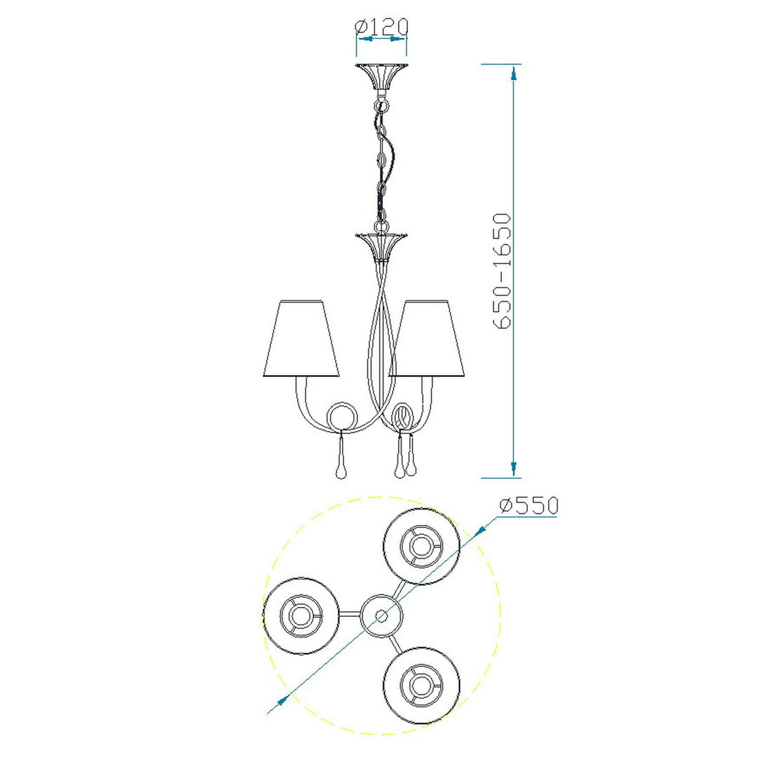 Suspension luminaire | Elinelina