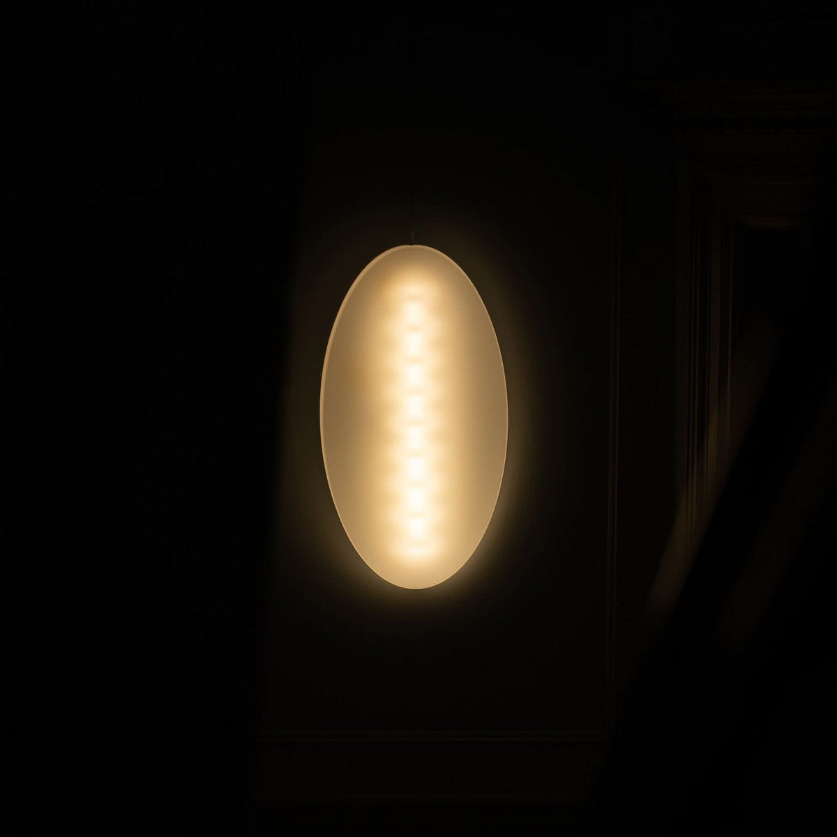 Applique murale LED Superficie en aluminium, blanc