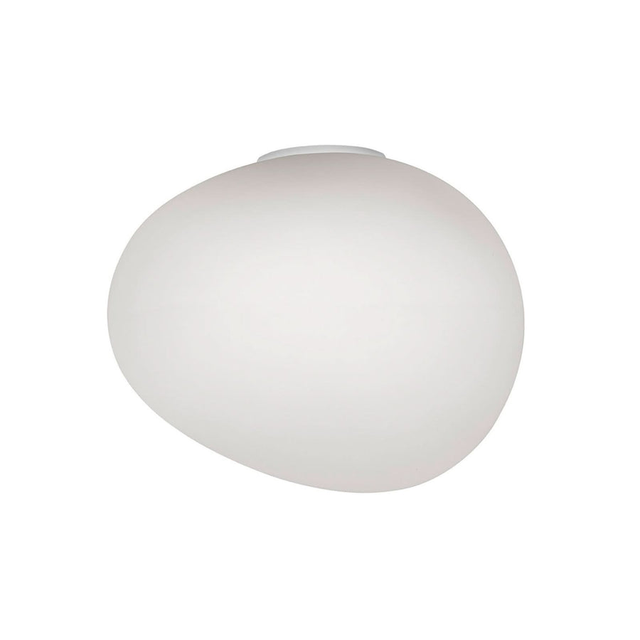 Applique murale Gregg en verre, blanc, hauteur 39 cm, 30 W, largeur 47 cm