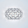 Applique murale Caboche Plus en aluminium, transparent, hauteur 19 cm