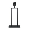 Stang 3843ZW black table lamp without shade with E27 base