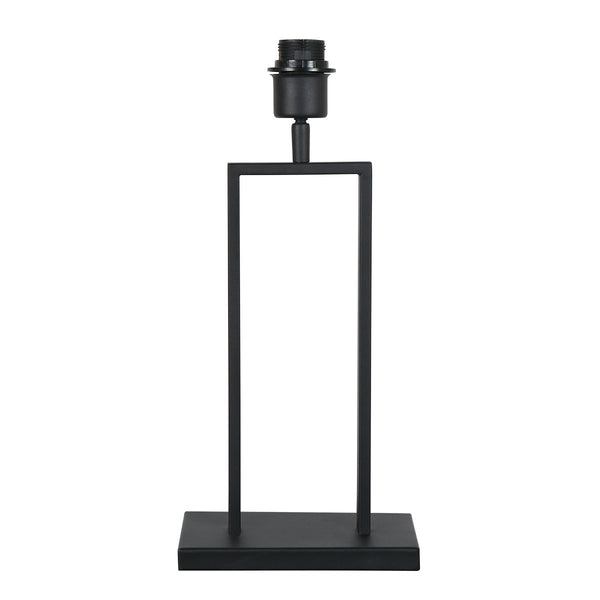 Stang 3843ZW black table lamp without shade with E27 base