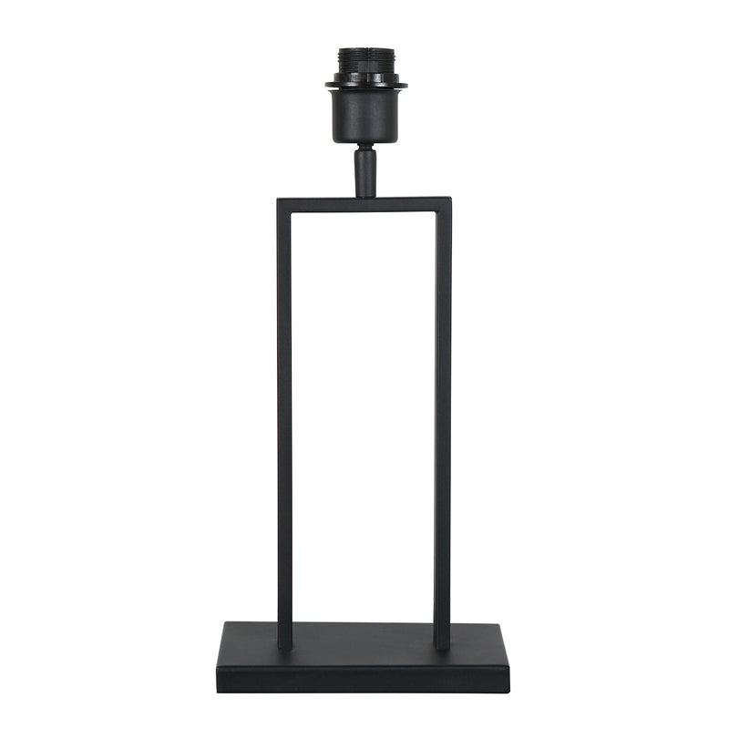 Stang 3843ZW black table lamp without shade with E27 base