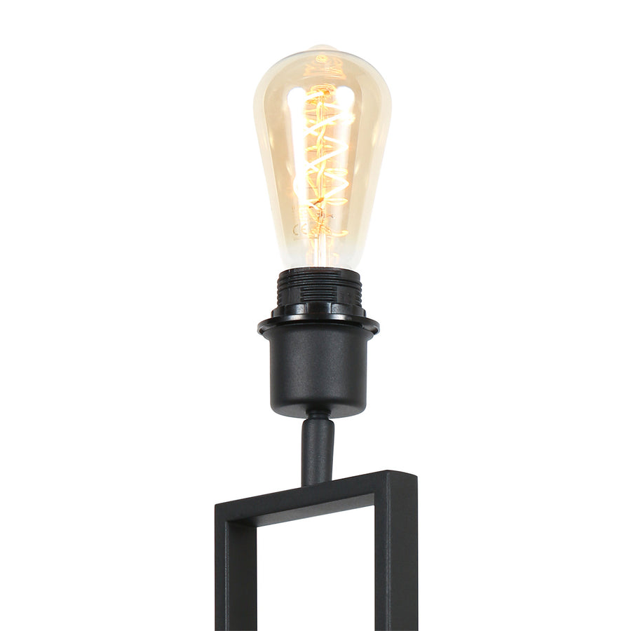 Stang 3843ZW black table lamp without shade with E27 base