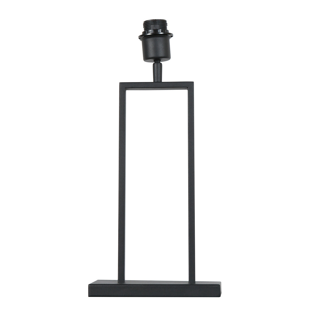Stang 3843ZW black table lamp without shade with E27 base