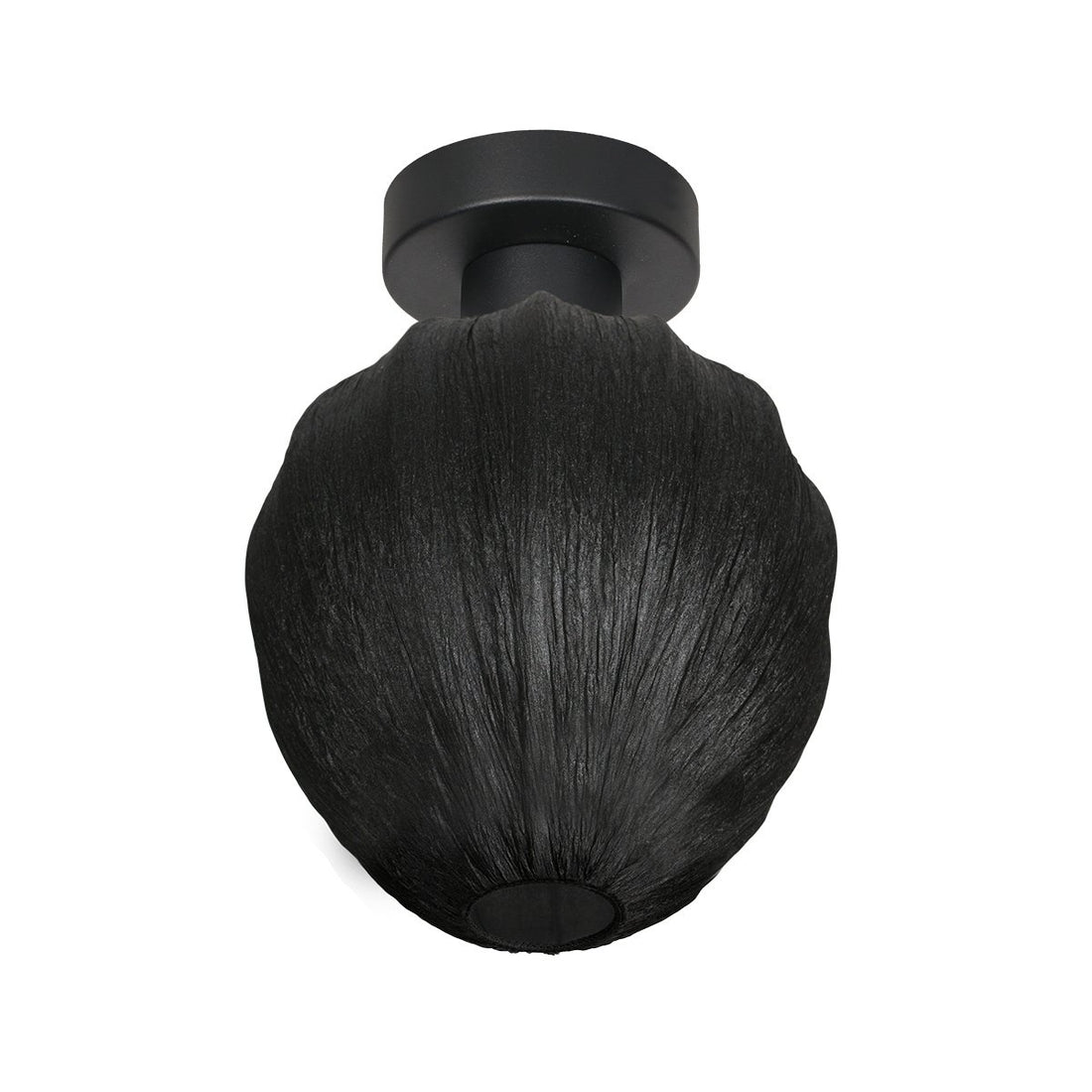 Silura black ceiling light