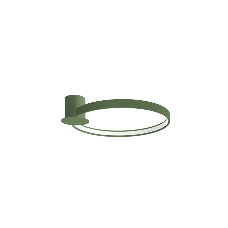 Plafonnier RIO 55 LED 3000K Vert olive