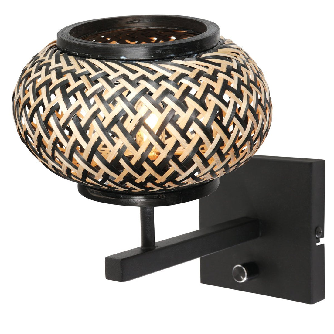 Nox Light black wall lamp
