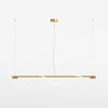 Tau gold pendant light
