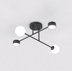 Holon 4-light ceiling light black