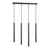 Selter 4-light black pendant light