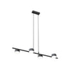 Sora 4-light black pendant light