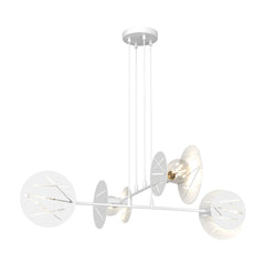 Xotic 4-light white pendant light