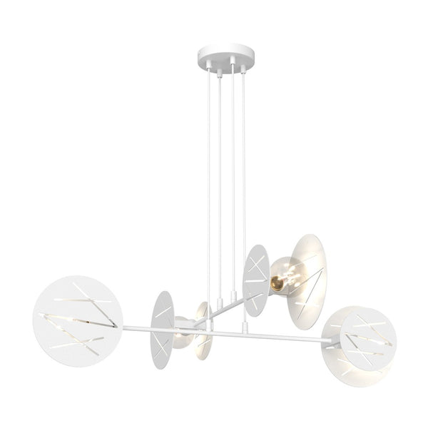 Xotic 4-light white pendant light