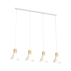 White rose pendant light