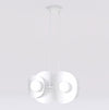 4-light white pendant light
