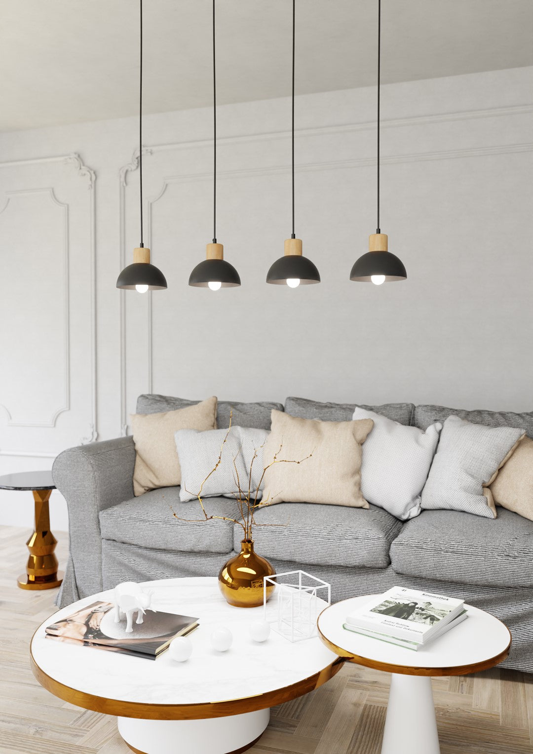 Black Seco pendant light
