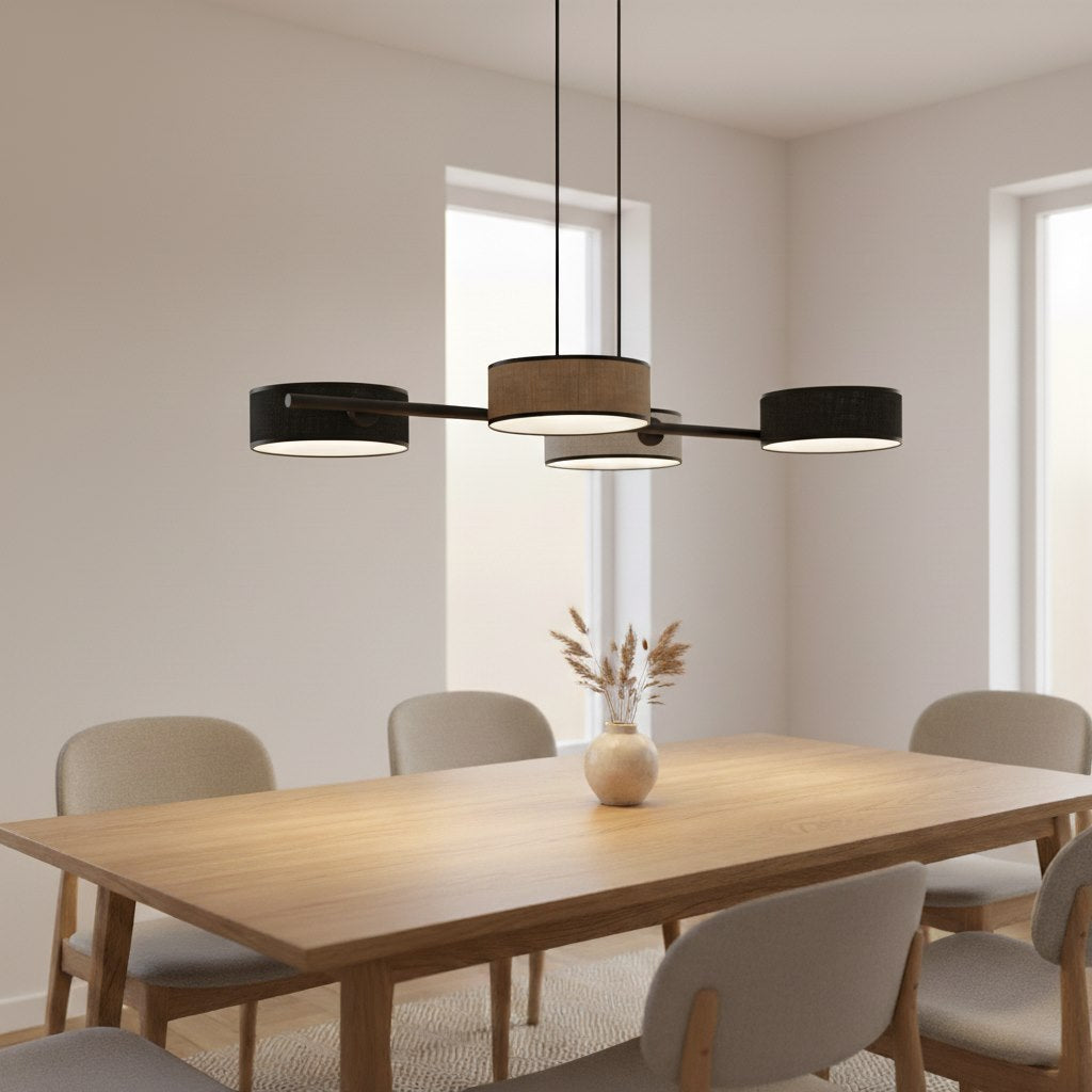 Drumz 4-light pendant, mix 1