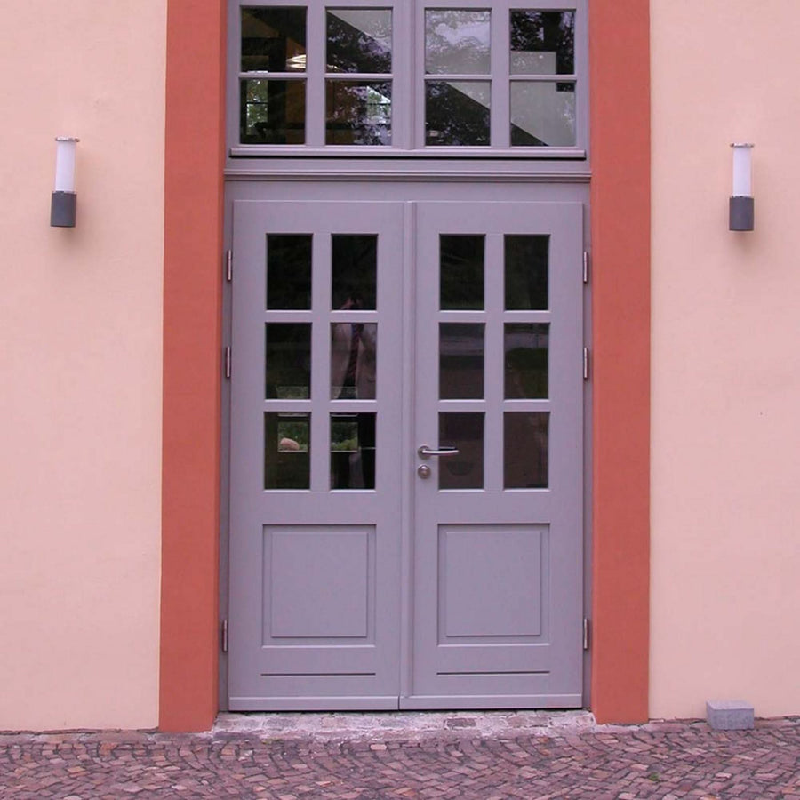 Applique d'extérieur Belle Elettra, anthracite et blanc, Ø 10 cm, IP44