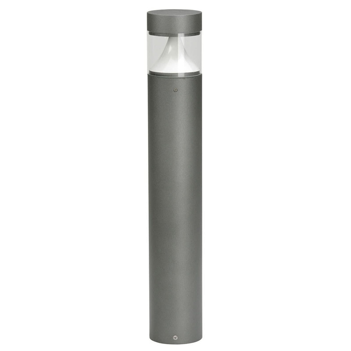 Borne lumineuse d'extérieur LED 2275 en aluminium, anthracite et transparent, Ø 15 cm, IP54