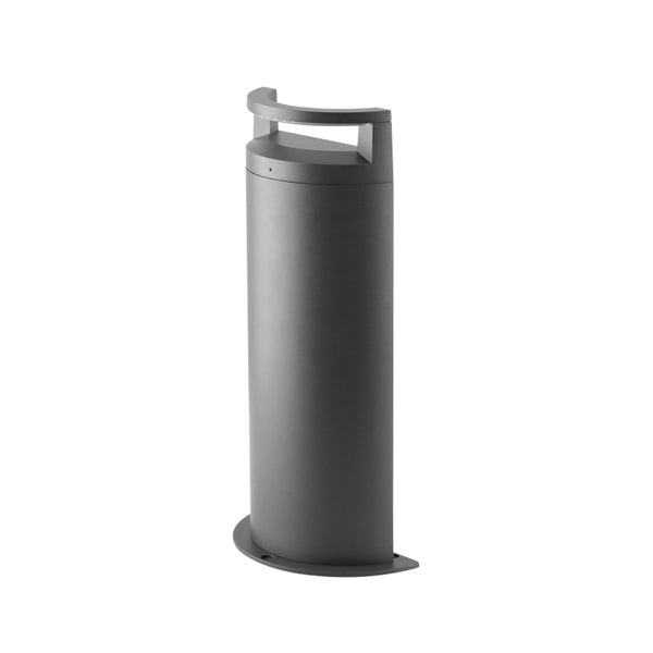 Borne lumineuse d'extérieur LED Halbo en aluminium, anthracite, hauteur 50 cm, IP65