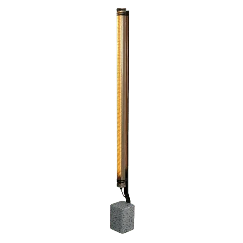 Lampadaire Lukas en métal – Style industriel, conçu pour l’extérieur