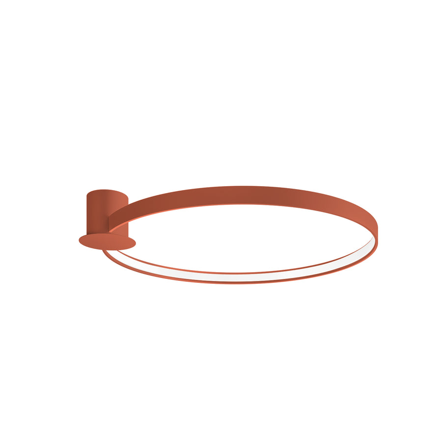 Plafonnier RIO 78 LED 3000K Ocre rouge