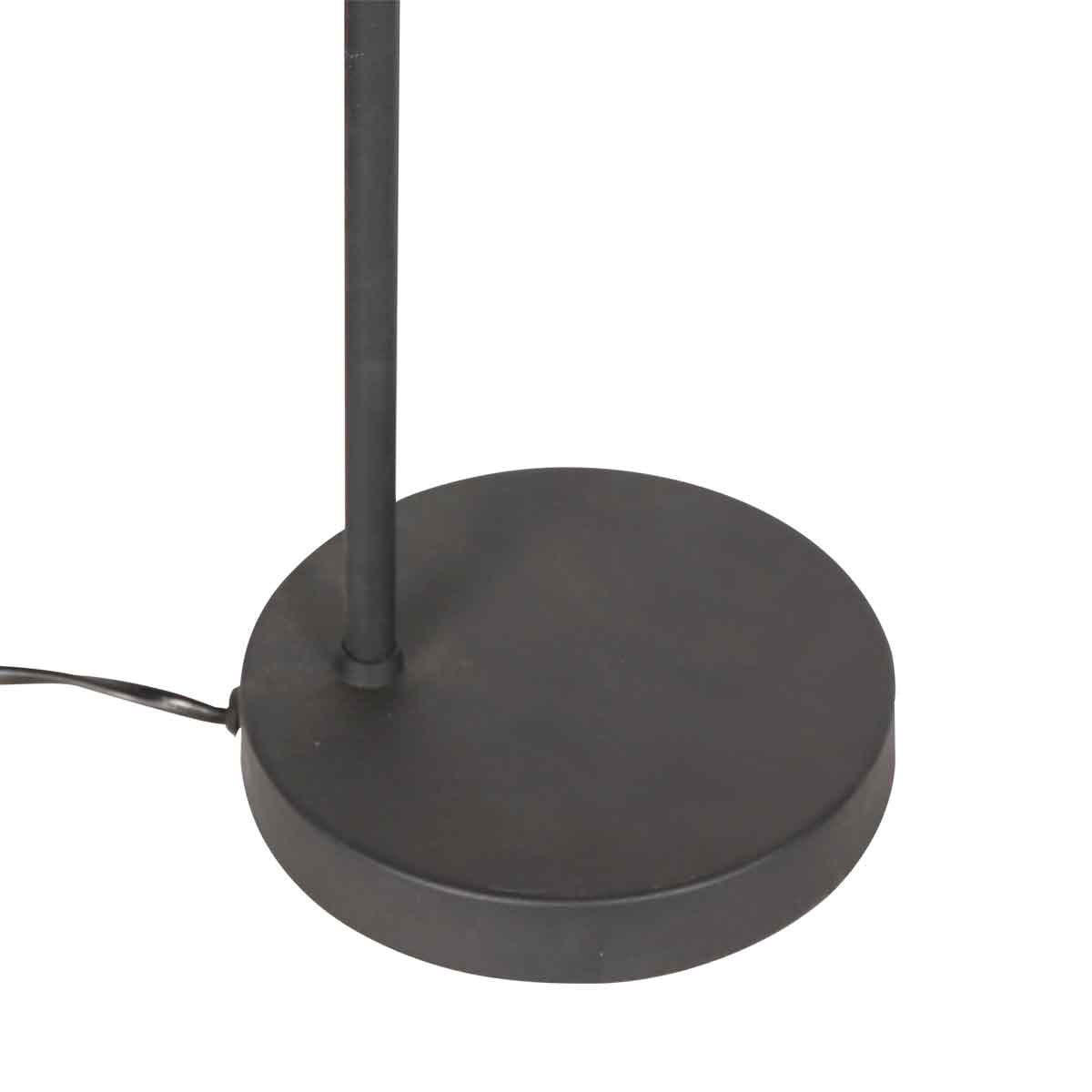 Prato 4120ZW 1-light black table lamp with E14 base