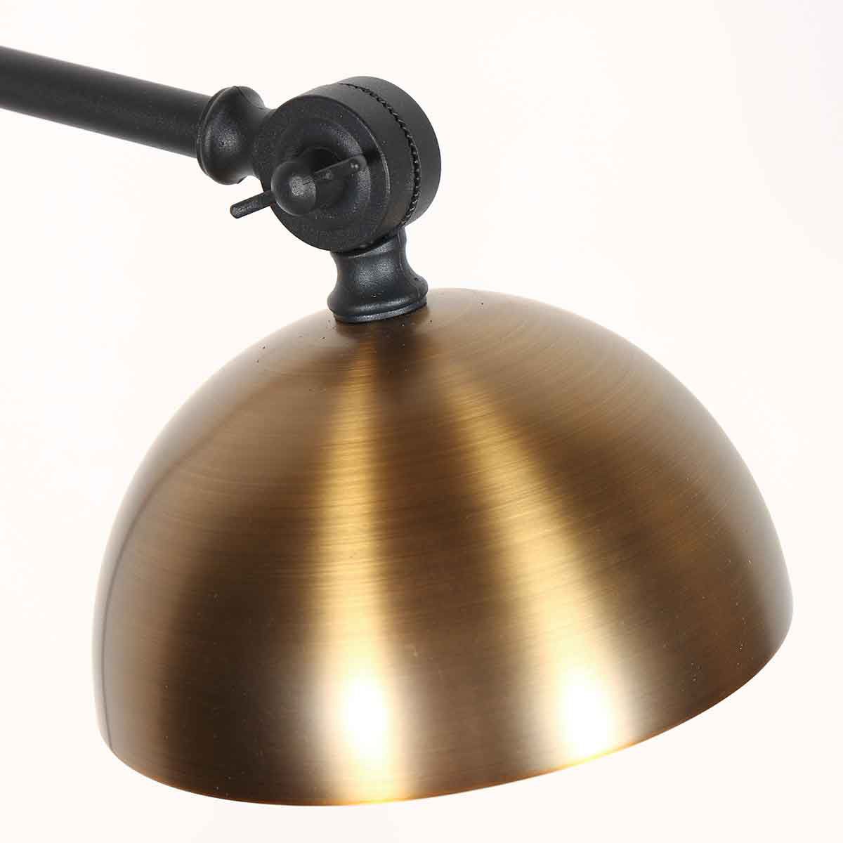 Pintino 4125ZW floor lamp black and bronze, GU10 socket