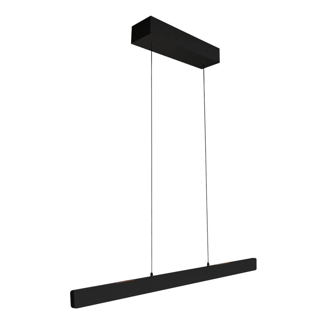 Black motion sensor pendant light, up and down LED | Fluxy Sensor