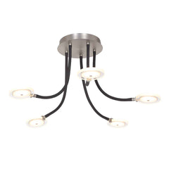 Silver Turound ceiling light