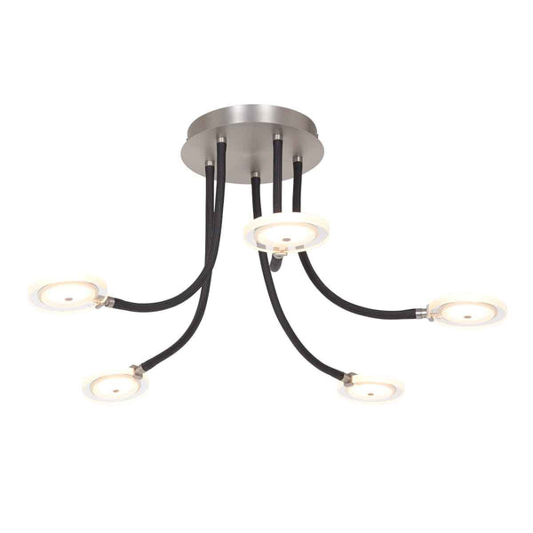 Silver Turound ceiling light
