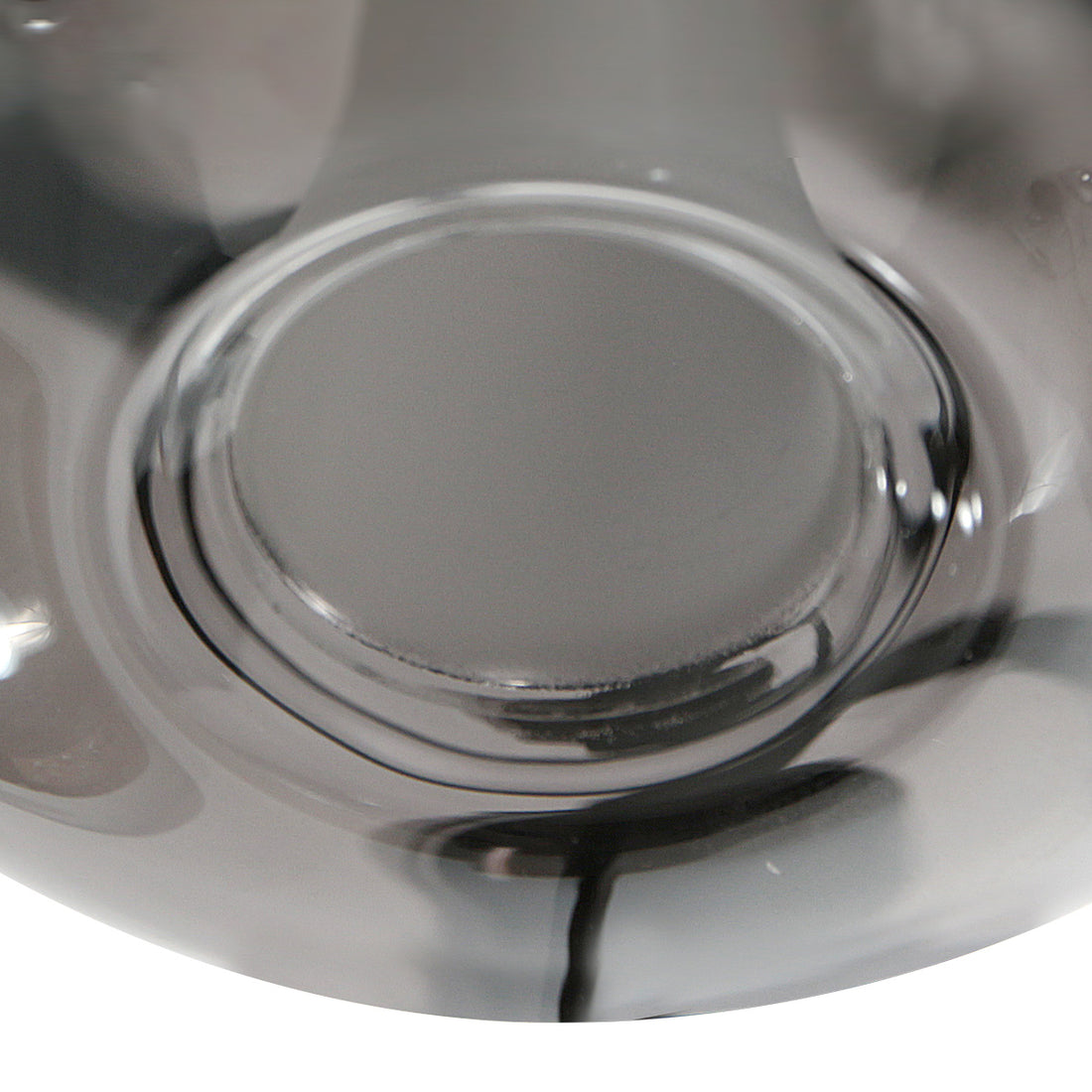 Black smoked glass drop pendant light, kitchen and dining room | Glimsy