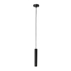 DownLume 4215ZW pendant light – slim and elegant, black with a gold detail