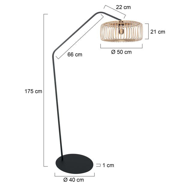 Living room floor lamp | Elinorara